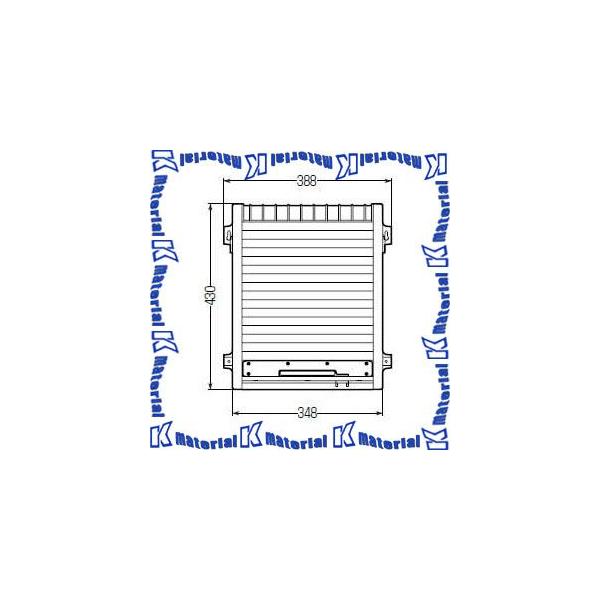 未来工業 WBS-4LJ ウオルボックス ウォルボックス(プラスチック製防雨ボックス) シャッター扉 ベージュ [MRI012850]