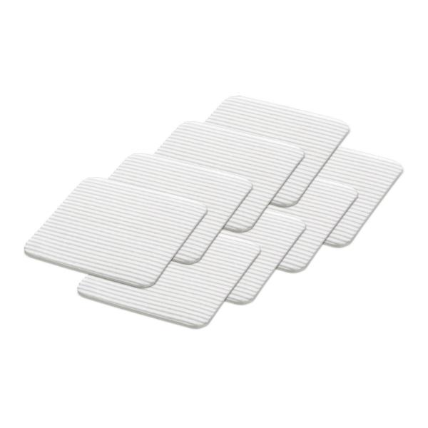 ■サイズ：10×10cm■内容量：8枚入■材質：粘着テープ／アクリル系芯材／ポリエステル吸着面／アクリル樹脂