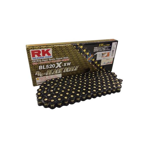 RKチェ−ン BL525X-XW-110 ブラック　525-110