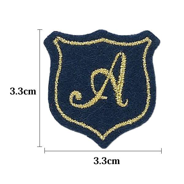 イニシャル ワッペン 刺繍 アイロン おしゃれ アップリケ エンブレム アルファベット 筆記体 メール便可 Buyee Buyee Japanese Proxy Service Buy From Japan Bot Online