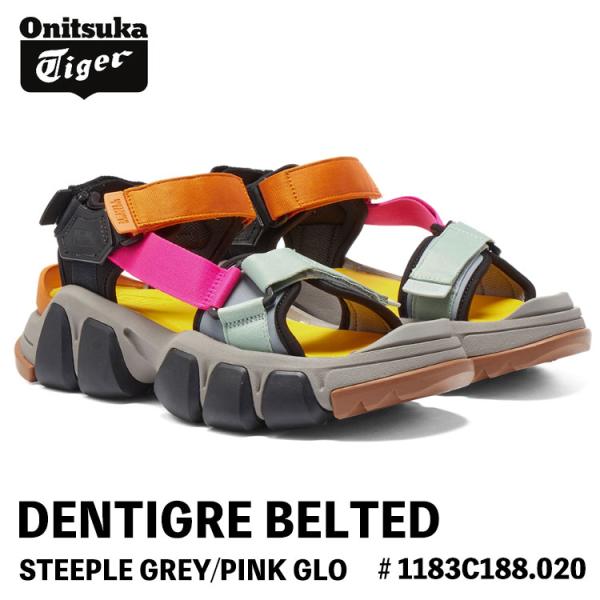 オニツカタイガー Dentigre Belted スポーツサンダル Onitsuka Tiger（オニツカタイガー） サンダル サンダル レディース
