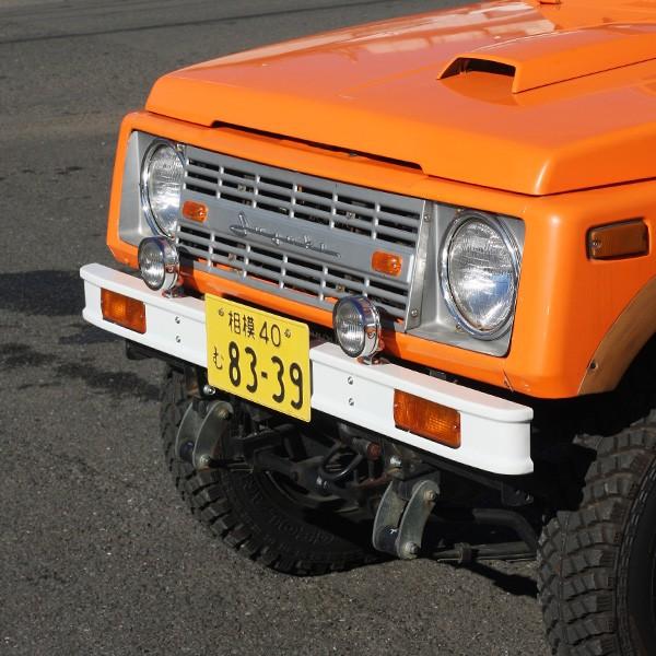 ジムニー バンパー エクステリア ブロンコ風フロントバンパー ホワイト