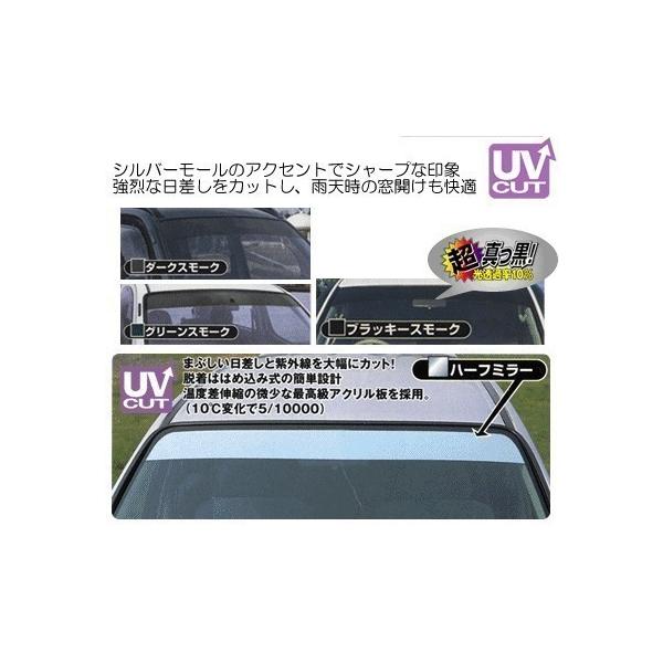 無料配達 OXフロントシェイダー(ブラッキースモーク)【ミニキャブ バン サンシェード