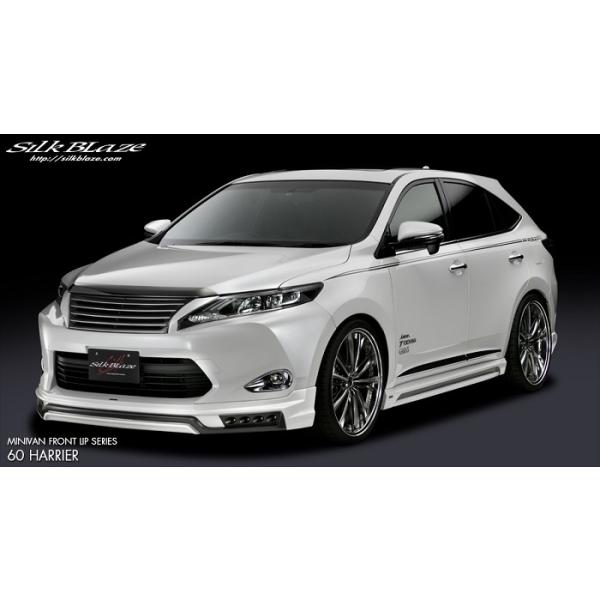 60ハリアー　フロントエアロ　シルクブレイズ k-puchi810_sb-60ha-3p-c