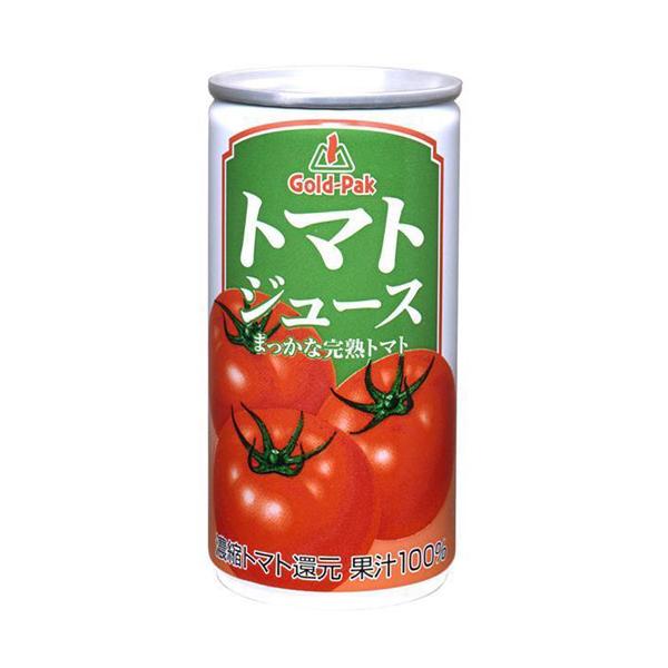 【2ケース】ゴールドパック　トマトジュース濃縮還元（有塩）　１９０ｇ×３０個×２箱　合計６０個