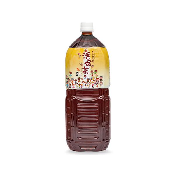 キスラ　活命茶ペット(世界に笑顔ラベル)　2L×6本