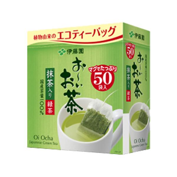 伊藤園　お〜いお茶 エコティーバッグ 緑茶　 50袋×5個