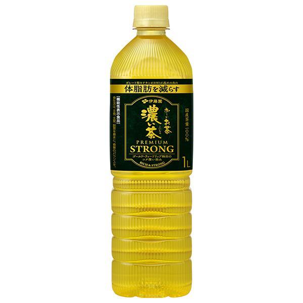 伊藤園　【機能性表示食品】お〜いお茶濃い茶　プレミアムストロング　PREMIUM STRONG　1L×12本