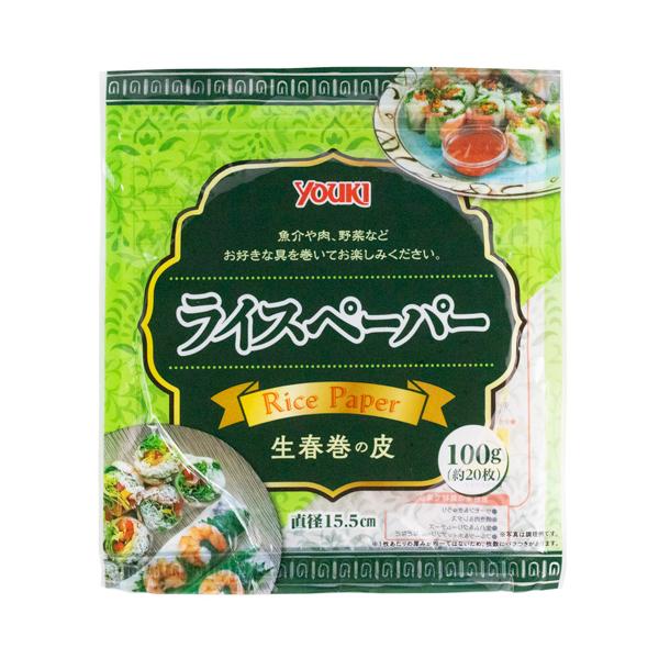 生春巻き用の皮です。お好みの具を巻いてお召し上がりください。直径約15.5cm。約20枚入