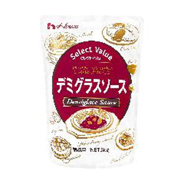 牛肉と野菜のうまみをつけた、のばして使える、レトルトタイプのデミグラスソースです。