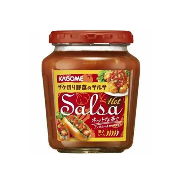 トマト、ピーマン、たまねぎ、ハラペーニョのザク切り野菜のサルサ。ホットな辛さとやみつきにんにくの旨味で肉や揚げ物メニューにもオススメ！