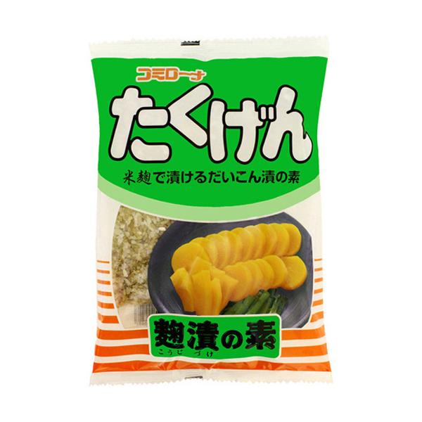 生大根1.5lg用です。大根を塩漬けした後、本体、塩、砂糖、別添調味料をよく混ぜて、本漬けします。ぬかを使用せず、麹によって発酵っさせます。