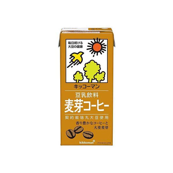 他サイト： キッコーマン　豆乳飲料　麦芽コーヒー　1L×6本の商品画像