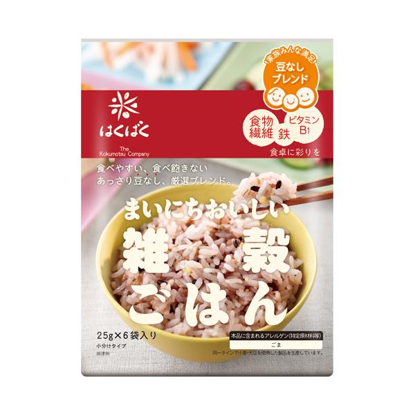 はくばく　まいにちおいしい雑穀ごはん　150g(25g×6袋)×6個