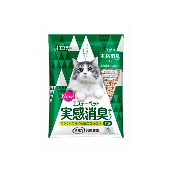 ●天然の本格消臭成分、北海道産モミの木（トドマツ）の粉体と機能性ナノパウダー配合で、オシッコだけでなく、ウンチのニオイにも高い消臭効果を発揮します。●天然の国産ヒノキ木粉が主成分のチップです。●オシッコで固まらないサラサラなチップなので、猫...