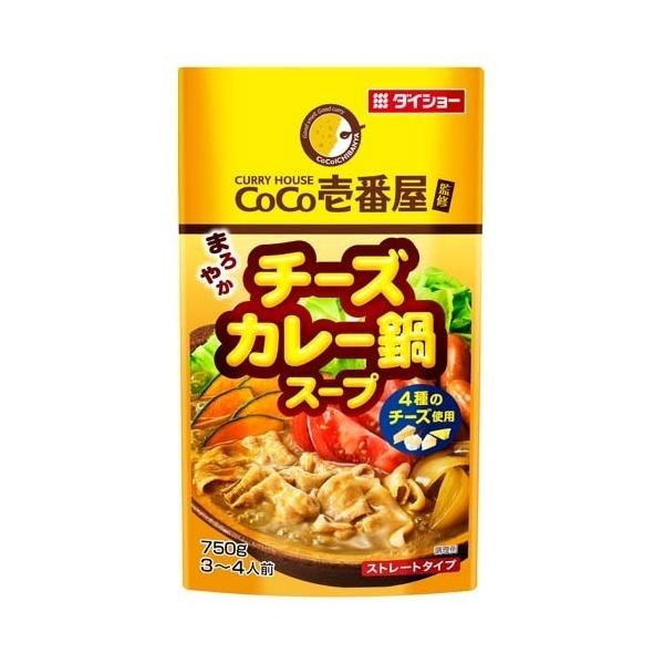 他サイト： ダイショー　ＣｏＣｏ壱番屋チーズカレー鍋スープ　750ｇ×10袋の商品画像