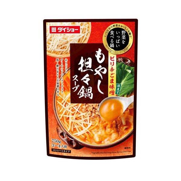 ごま油の香ばしい風味、鶏がらのコクと旨みを加えたコク旨鶏がらしょうゆ仕立てのもやしが主役の鍋スープです。ごはんが進むしっかりとした味で、忙しい時もさっと作れる野菜をいっぱい食べるおかずとして、気軽にお楽しみください。
