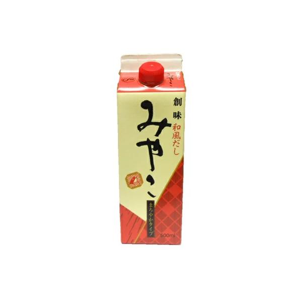 創味食品　和風だしみやこ　500ml×6個