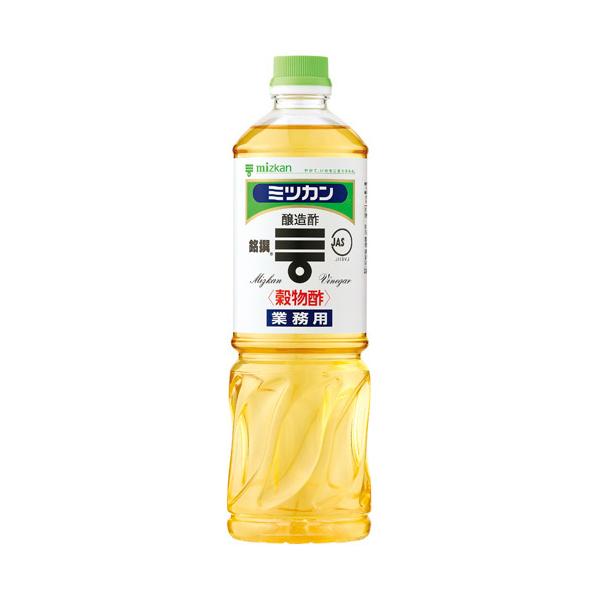 他サイト： ミツカン　穀物酢（銘撰）　１Ｌ×12本の商品画像