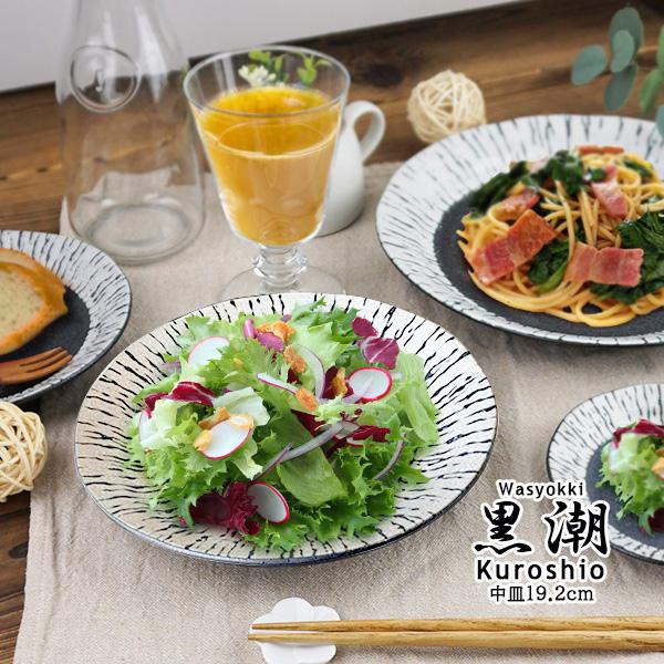 中皿 取り皿 パン皿 19.2cm サラダ皿 食器 おしゃれ 和食器 日本製