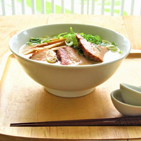 白い食器 小さい ラーメン丼ぶり 585cc 中華 スープ碗 玉子スープ
