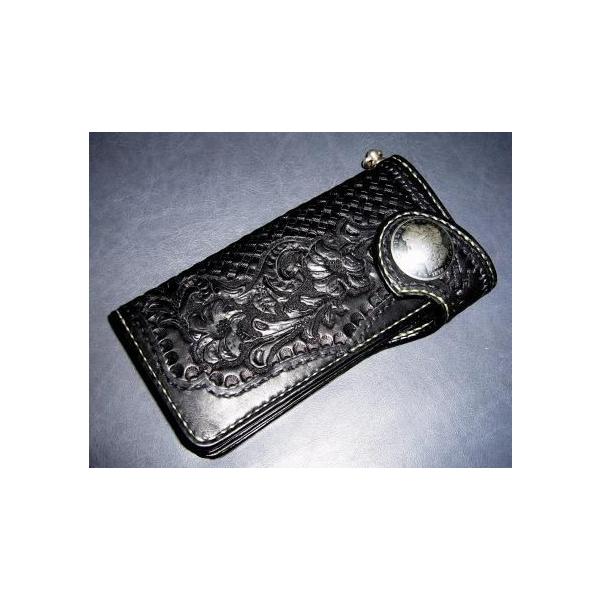 ロングウォレット（LW061992-97+croc） : ハンドメイド革職人K's