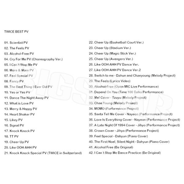 Cdjapan K Pop Dvd Twice 21 Best Pv Collection The Feels トゥワイス ナヨン ジョンヨン モモ サナ ジヒョ ミナ ダヒョン チェヨン ツウィ Kpop Dvd Proxy Shopping Service Yahoo Shopping