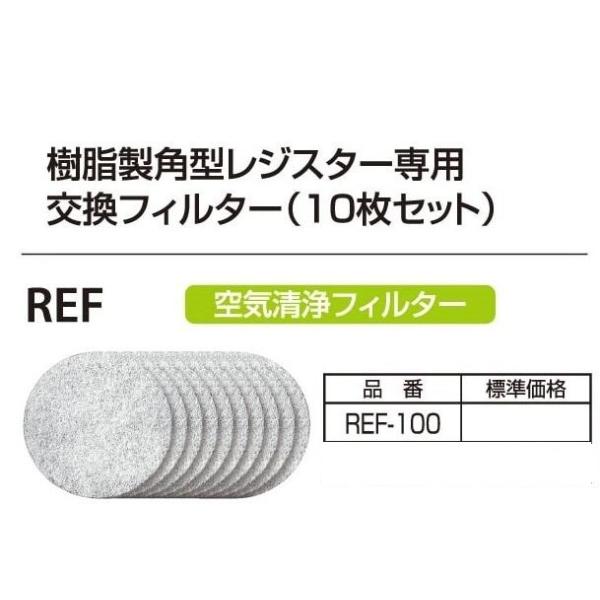 バクマ工業REF-100樹脂製角型レジスター交換用フィルター10枚 バクマ工業REF-100樹脂製角型レジスター交換用フィルター10枚