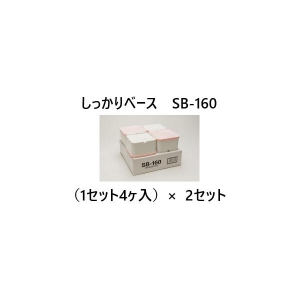 桃陽電線 SB-160しっかりベース洗濯機用かさ上げ台（1セット4ヶ入）×  2セット