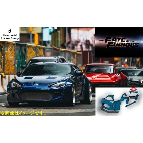 86 BRZ ロケットバニー　カナード　前後左右セット k-takeoff_tra86v2-rw