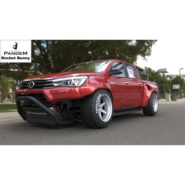PANDEM】トヨタ ハイラックス GUN125 5点 パンデム ワイドボディフル