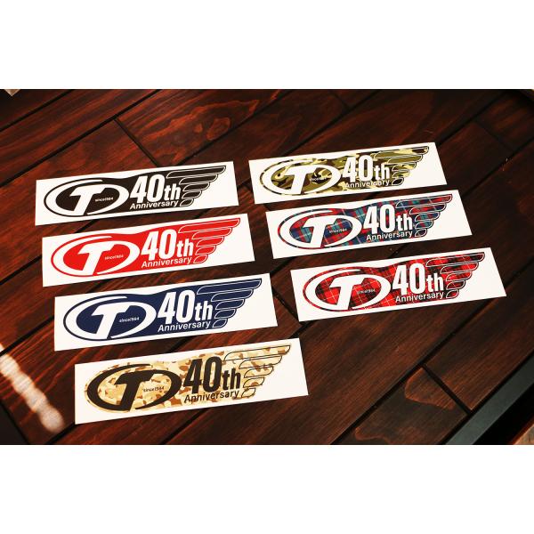 テイクオフ]TAKE OFF 40周年アニバーサリーステッカー : TAKE OFF