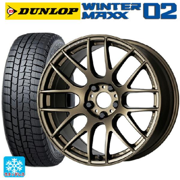 mi DUNLOP スタッドレス 18インチホイールセット DUNLOP 自動車 冬
