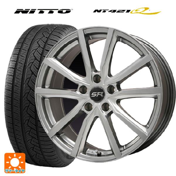 215/60R17 96V サマータイヤホイールセット ニットー NT421Q エルベ Vスポーク ...