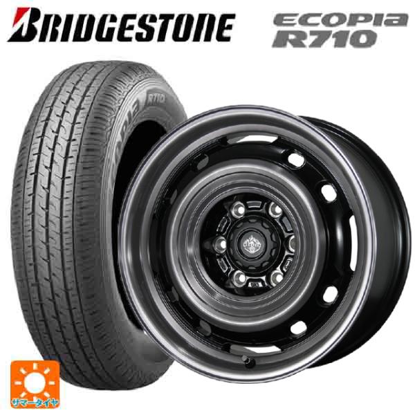 エコピア 送料無料 サマータイヤホイールセット 145/80R12 80