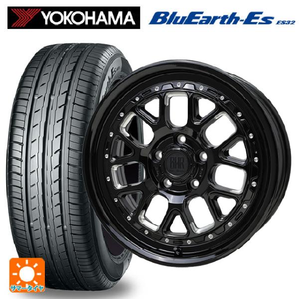 送料無料 サマータイヤホイールセット 215/45R17 91V ヨコハマ ブルーアースEs ES32 # ホットスタッフ バークレイハードロック ヒ