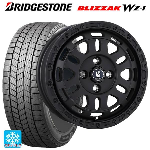 ブリザック 送料無料 スタッドレスタイヤホイールセット 155/65R14 75Q 