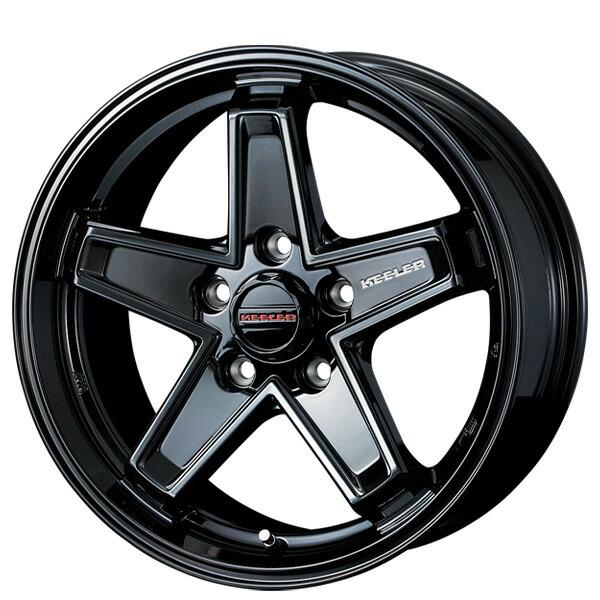 Weds キーラー 17インチ WEDS（ウェッズ） キーラー タクティクス グロスブラック 17×7 +35 5