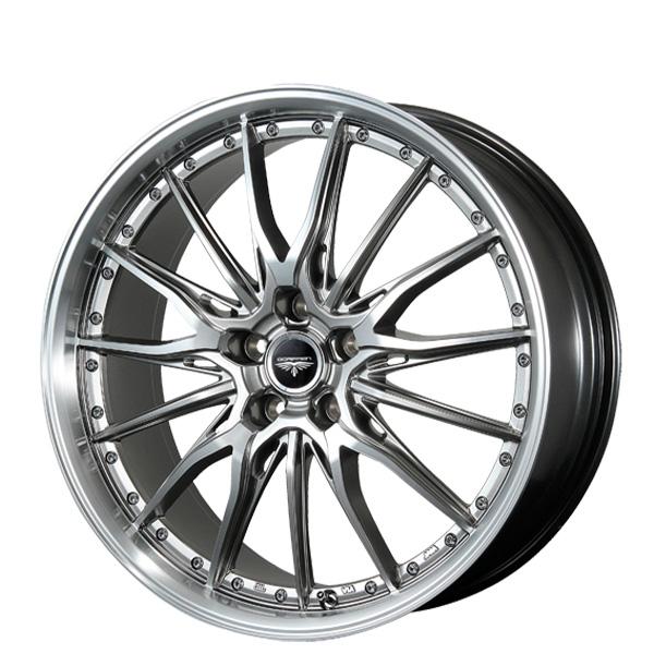 リィィィ20㌅ アルミホイールセット ドルフレンヒューバー トピー ドルフレン ヒューヴァー ハイパーシルバー 20×8.5 +35 5/114.3