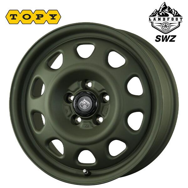 トピー ランドフット SWZ # OD 17×7 +35 5/114.3 73 新品ホイール1本