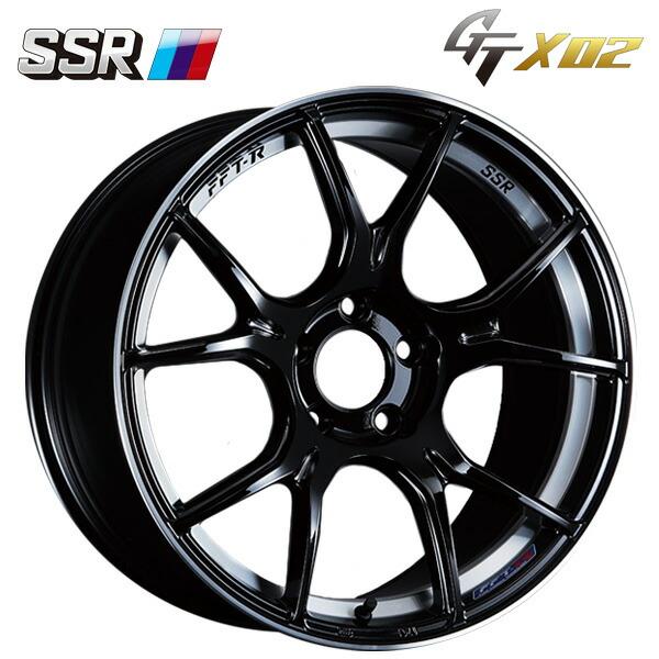 SSR タナベ SSR GT X02 グロスブラック 16×6.5 +45 4/100 73 新品