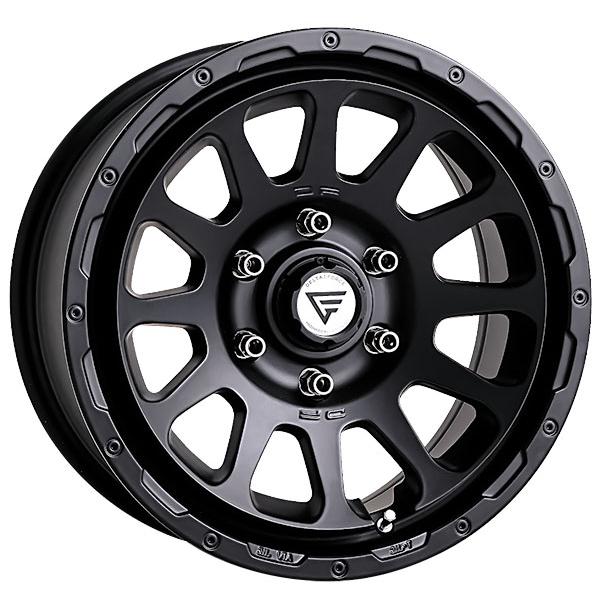 エクシズルライン デルタフォース オーバル FF サテンブラック 20×9 +