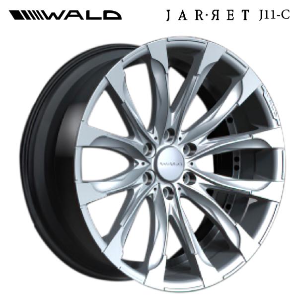 ヴァルド ジャレット J 11C ハイパーシルバー 22×10.5 -5 6/139.7 106
