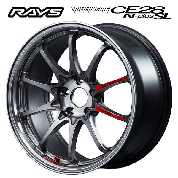 値下げ！タイヤ4本セット廃盤モデルRYAS CE28N 17インチ 8J+33 RAYS レイズ ボルクレーシング CE28N プラス SL PG 17×8.5 +44 5/100