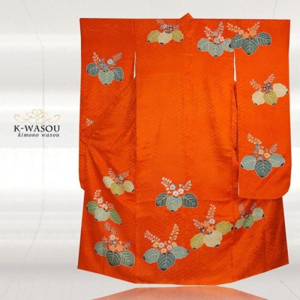 振袖 リサイクル振袖 身丈170cm Mサイズ 裄66cm の振袖 絹 成人