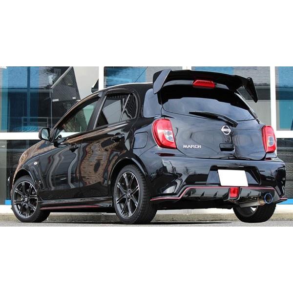 GP スポーツ エグザス エボチュ−ン マフラー マーチ NISMO S DBA-K13