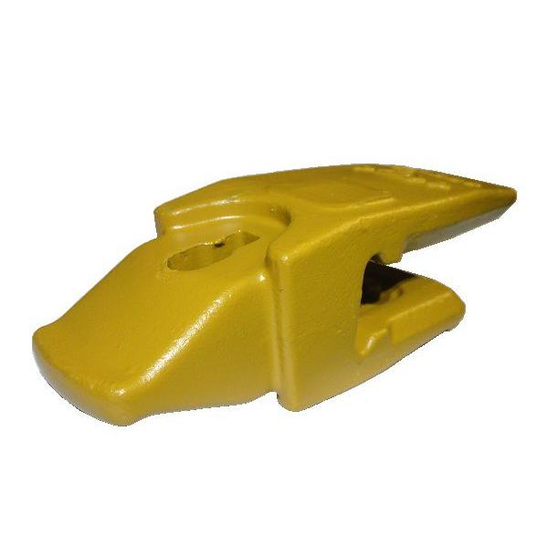 バックホー　ユンボ　ショベルカー用　爪（つめ、ツメ）縦式ESCO(エスコ)タイプ、縦ピン式のポイントツース用アダプタ（土台）です。 バケット