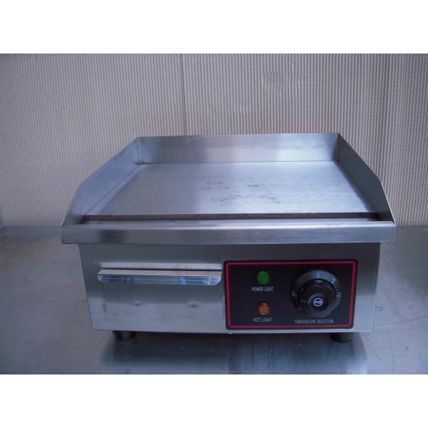 EA0218SJ@鉄板焼器★卓上★電気グリドル★W360xD380xH210★100V★818B★厨房専門店