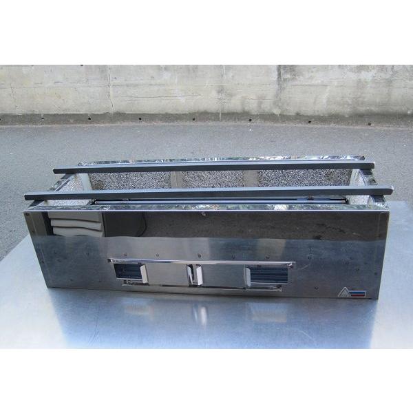 【新品】SC-624-1＠炭用焼物器(焼き鳥)◆W600×D240×H160◆焼鳥◆坑火石仕様◆