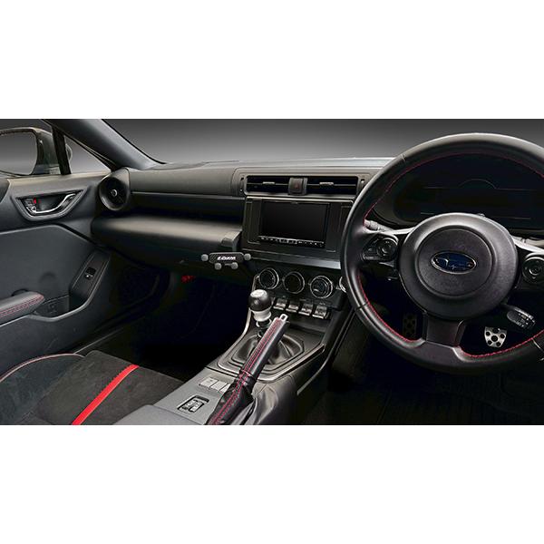 スマホアクセサリー K K2GEAR スマホ・ホルダーF type左側 スバルBRZ(ZD8)・トヨタGR86(ZN8